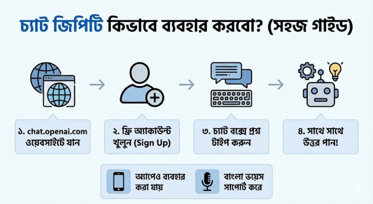 চ্যাট জিপিটি কিভাবে ব্যবহার করবো
