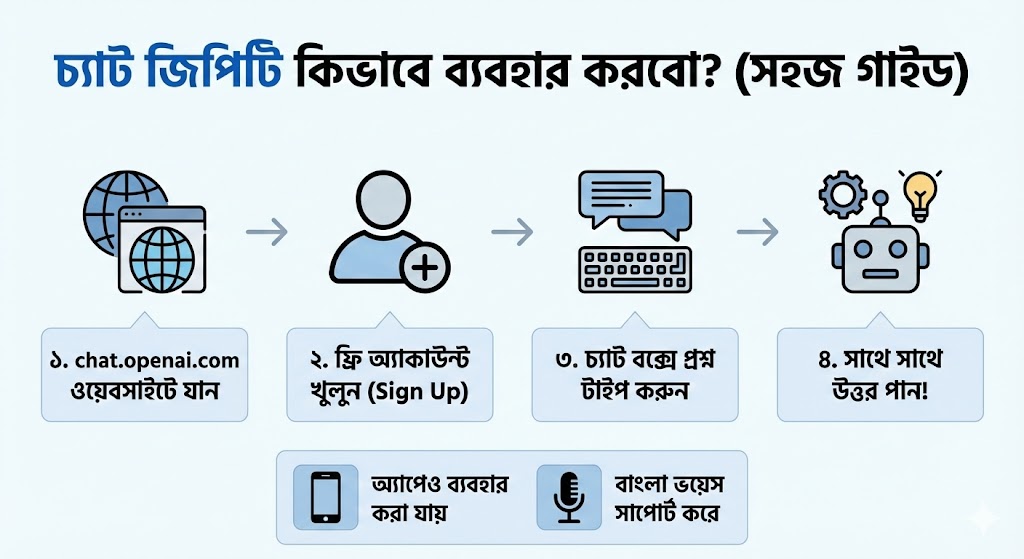 চ্যাট জিপিটি কিভাবে ব্যবহার করবো