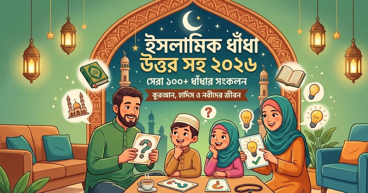 ইসলামিক ধাঁধা উত্তর সহ ২০২৬