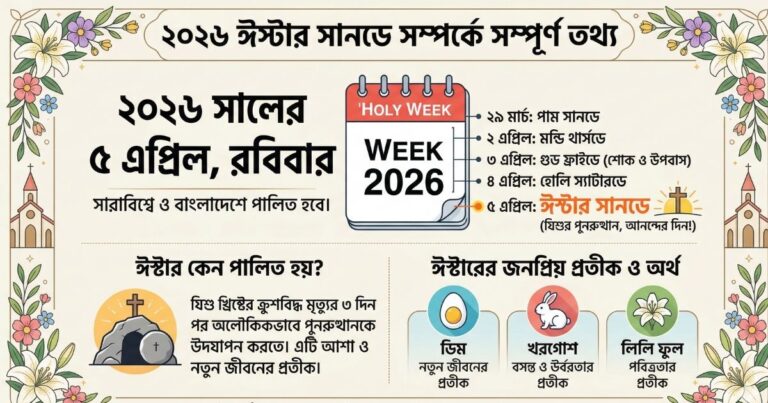 ঈস্টার সানডে ২০২৬ কবে, কেন পালিত হয় এবং বিশেষত্ব কী