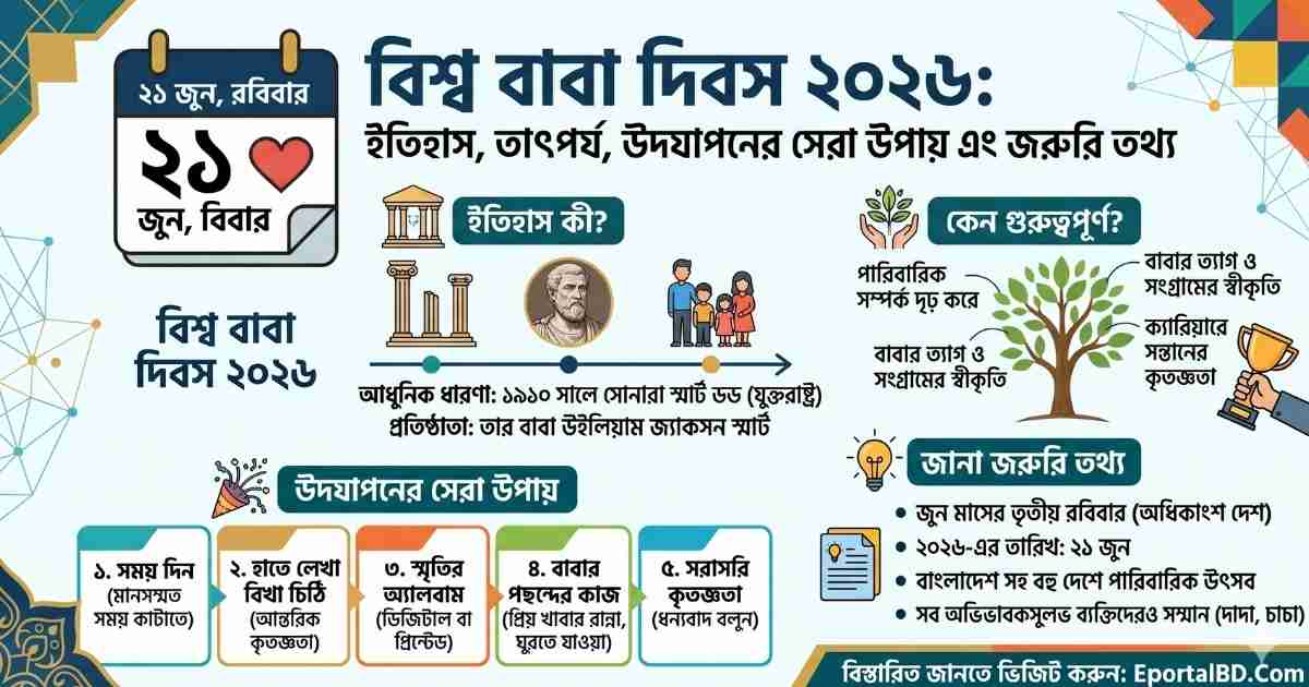 বিশ্ব বাবা দিবস ২০২৬