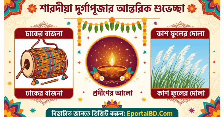 দূর্গা পূজার শুভেচ্ছা স্ট্যাটাস ২০২৬